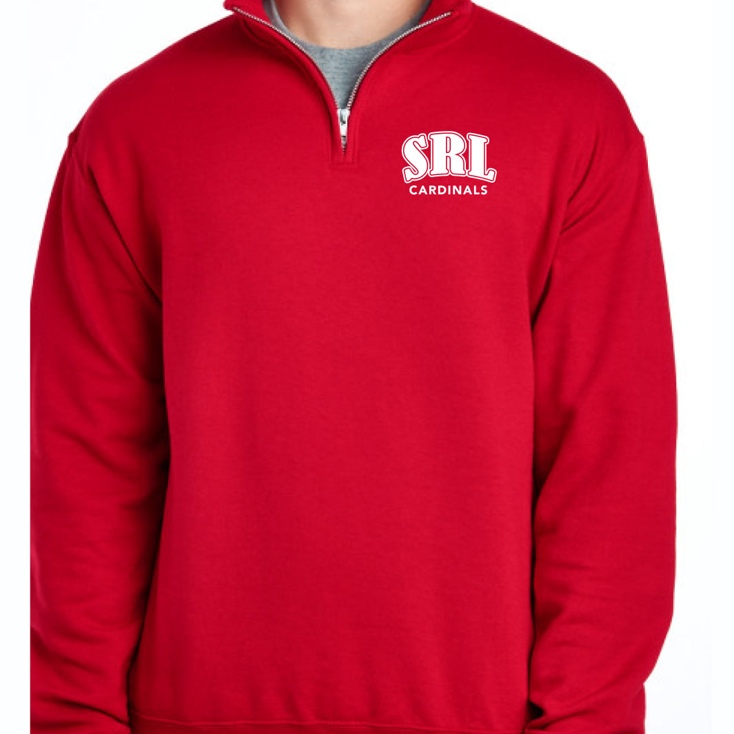 SRL Red Quarter Zip
