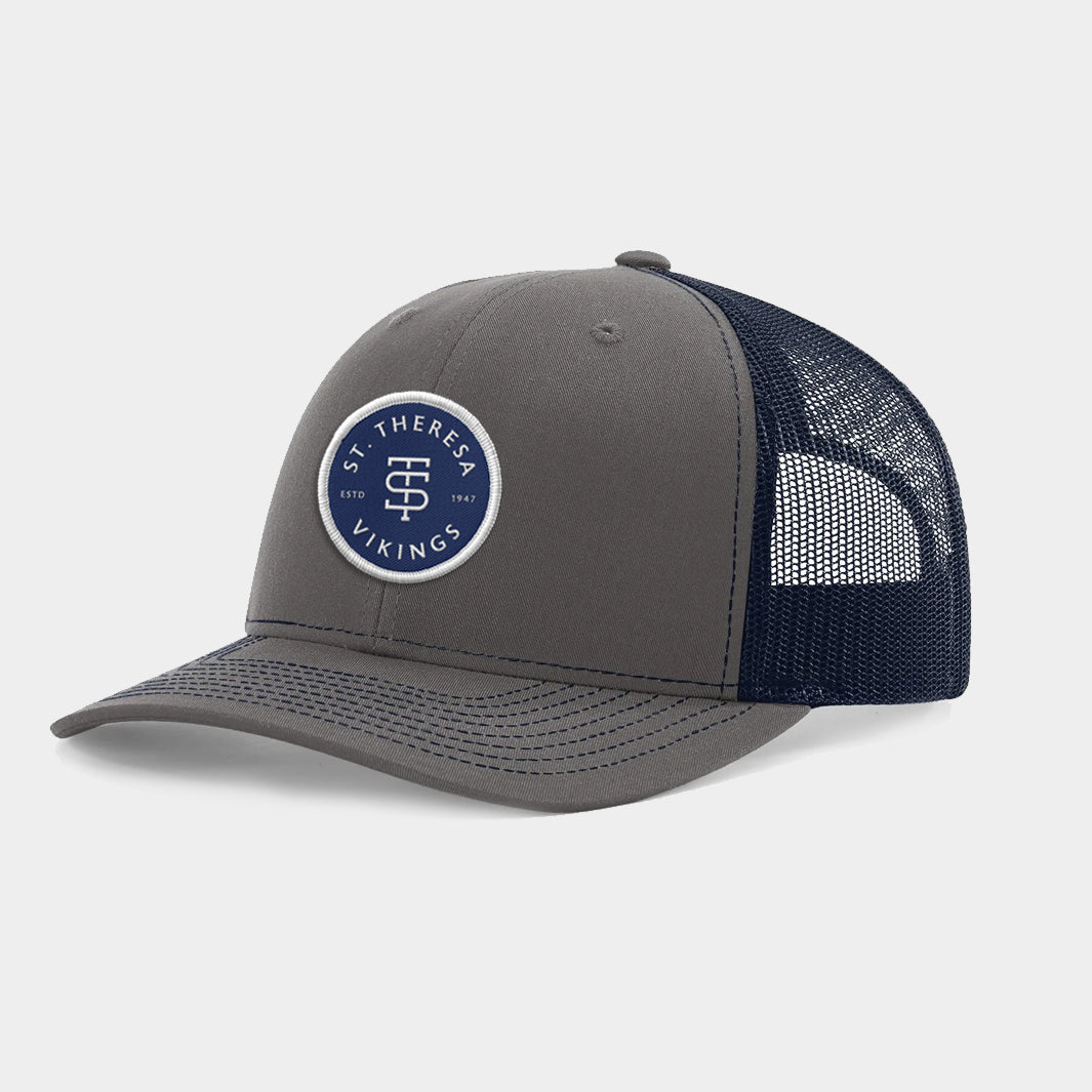 St. Theresa Monogram Embroidered Patch Hat