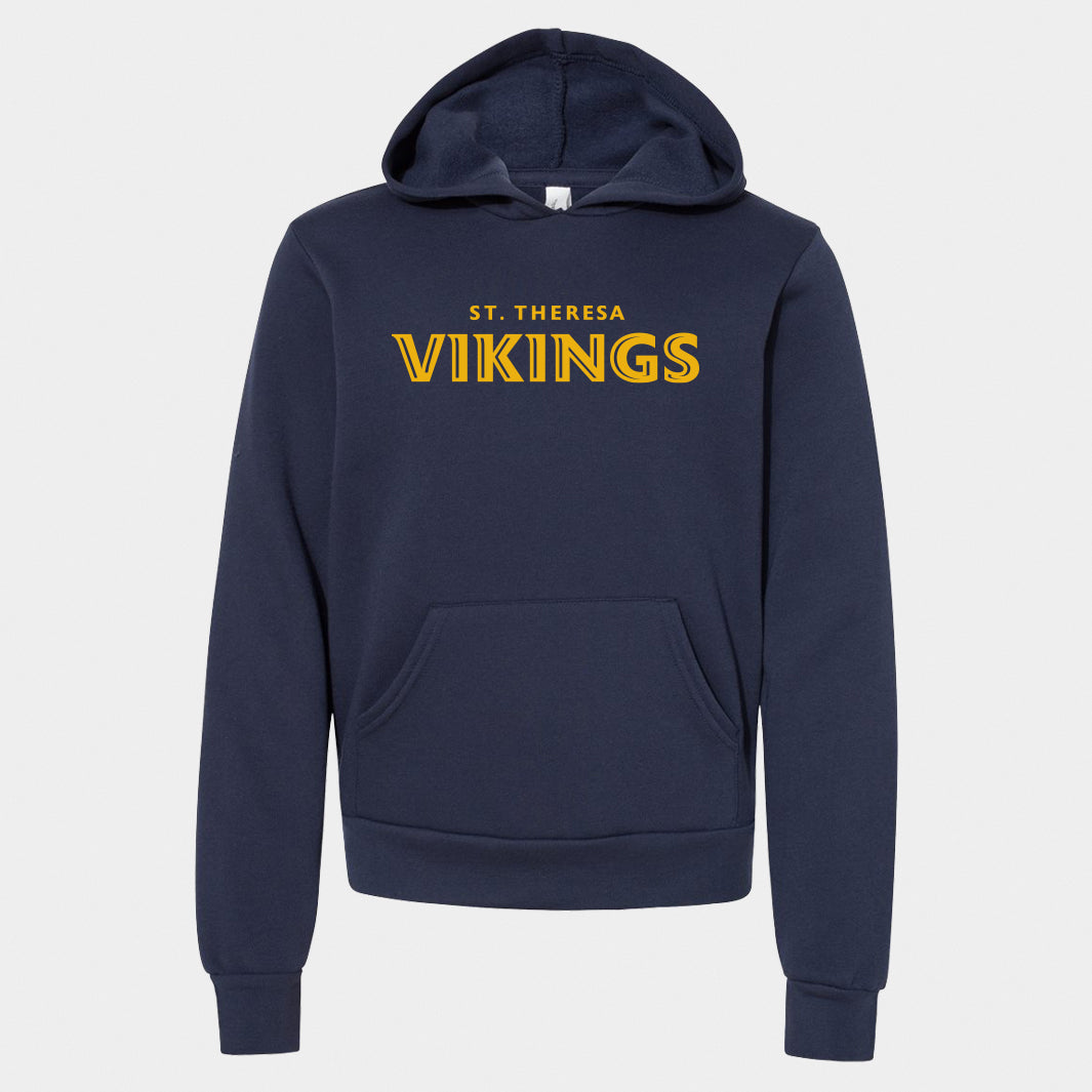 Viking Sponge Fleece Hoodie, Navy