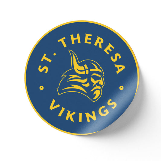 St. Theresa Viking Sticker