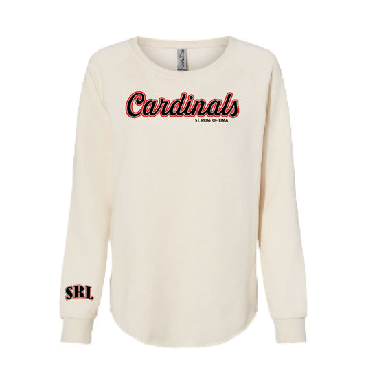 SRL Women's California Wave Wash Crewneck Sweatshirt