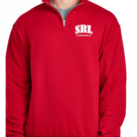 SRL Red Quarter Zip