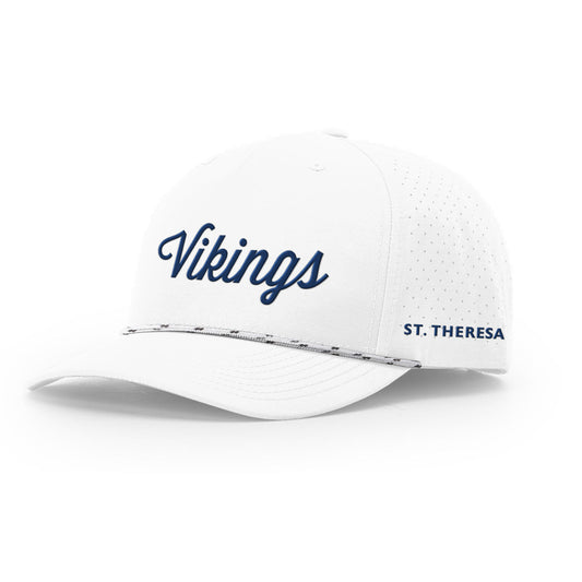 Vikings Script Embroidery Performance Rope Hat