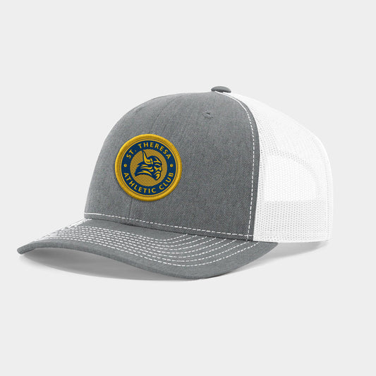 St. Theresa Athletic Club Embroidered Patch Hat Gray/White