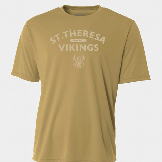 Viking Cooling Performance Short Sleeve Crew, Gold