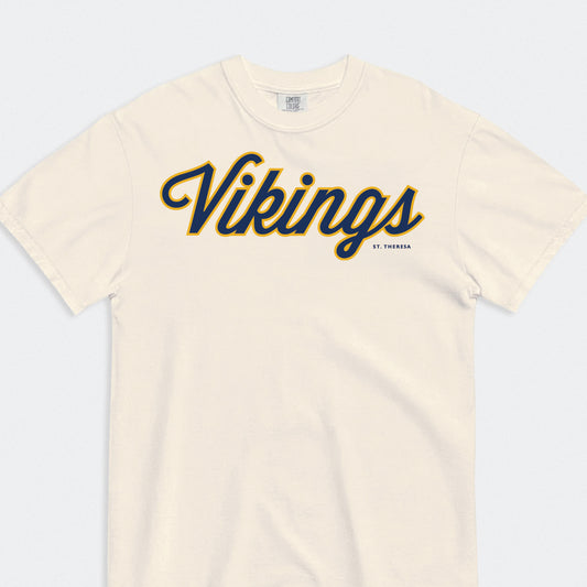 Vikings Script Tshirt Full Length
